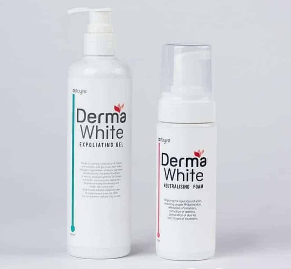 Stayve Derma White neutralising foam & Exfoliating Gel